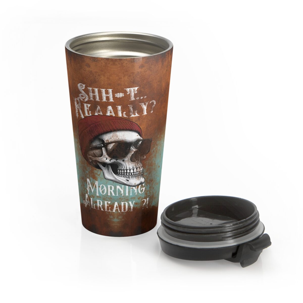 travel mug, metal travel mug, travel mug with lid, coffee mug